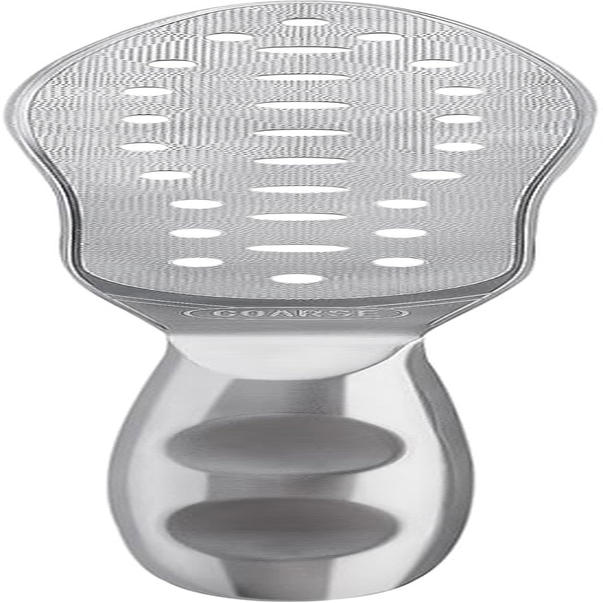 Foot File Callus Remover Stainless Steel Double Sided Foot Scraper, Foot Rasp for Dry and Wet Skin, Pedicure Tool for Feet Hard Skin and Cracked Heels image number 1