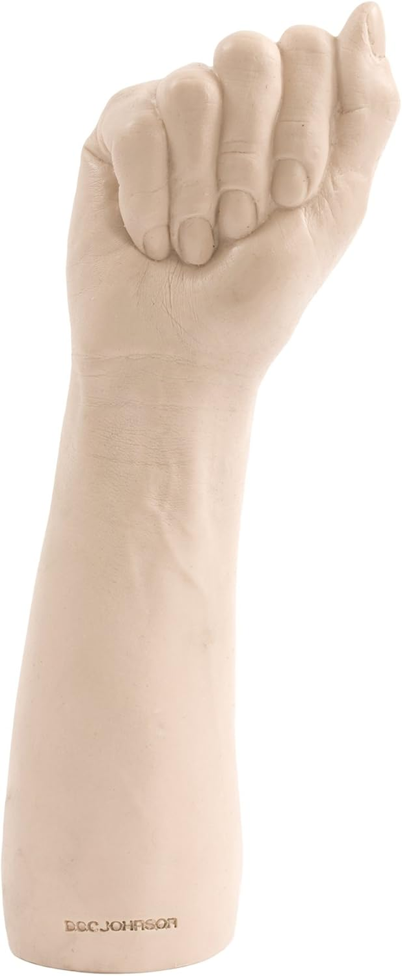 Doc Johnson Bitch Fist Silagel Dildo, Flesh image number 4