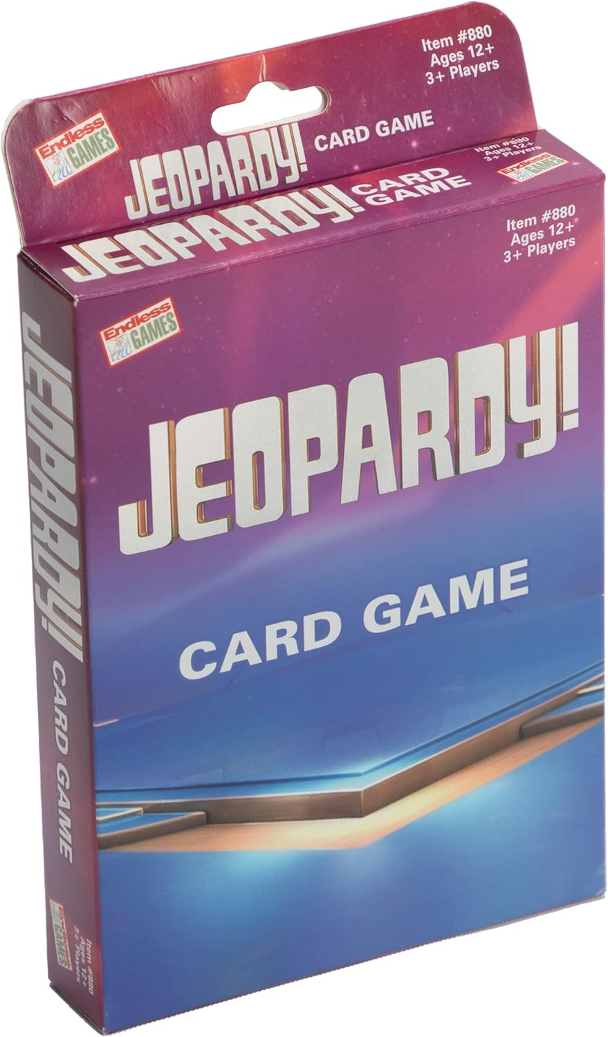Jeopardy! Card Game - Quiz Game - Travel Sized Party Game image number 1
