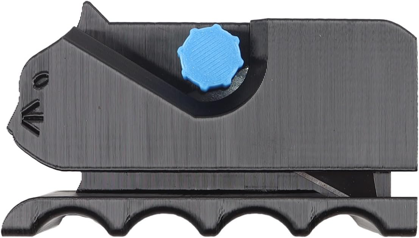 Enwye 3D Printed Cardboard Cutter, Cat Scratch Cutter, DIY Cat Scratching Tool, Recycled Cardboard (Black)