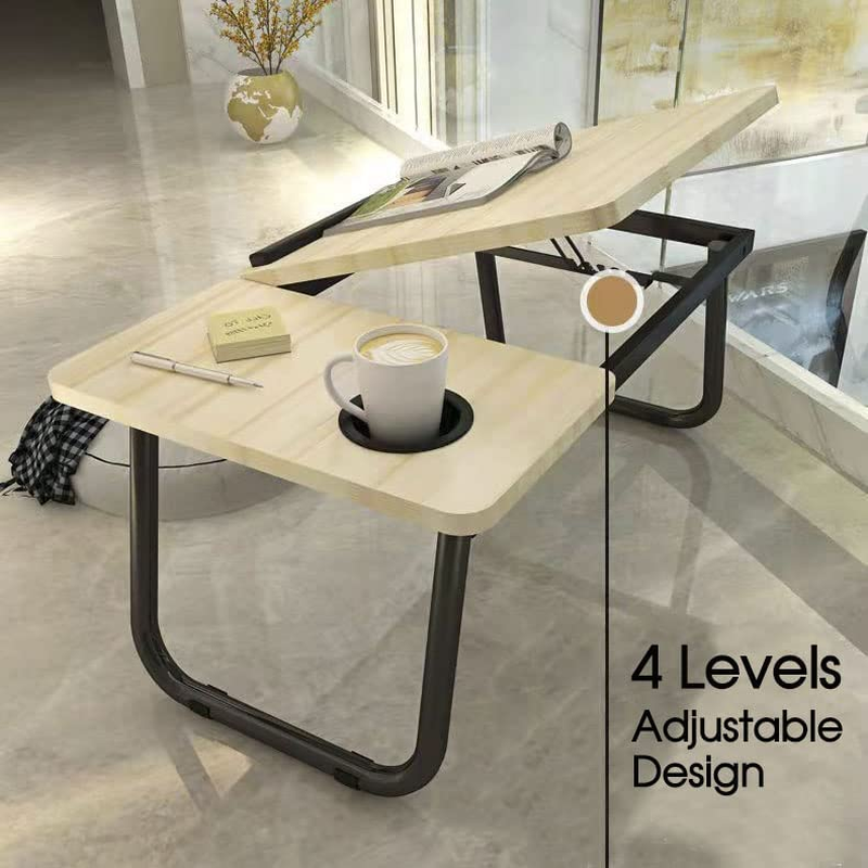 Foldable Laptop Stand Desk Table Tray Bed Study Portable Adjustable image number 5