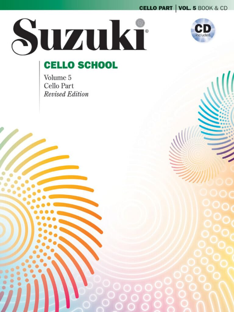 Suzuki Cello School, Vol 5: Cello Part (Book & CD) image number 1