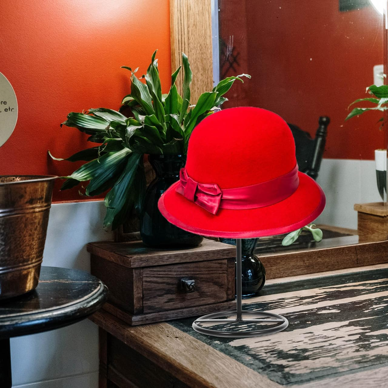 MAGICLULU Cap Display Stand Hat Organizer Hat Stand Hat Holder Organiser for Dad Hat Holder Shop Hat Rack Home Mall Use - As Shown image number 3