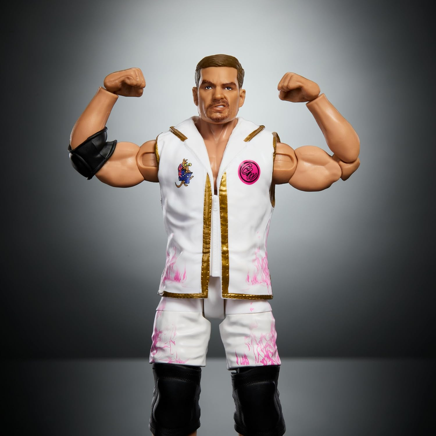 WWE Elite Action Figure & Accessories, 6-Inch Collectible Grayson Waller with 25 Articulation Points, Life-Like Look & Swappable Hands image number 1