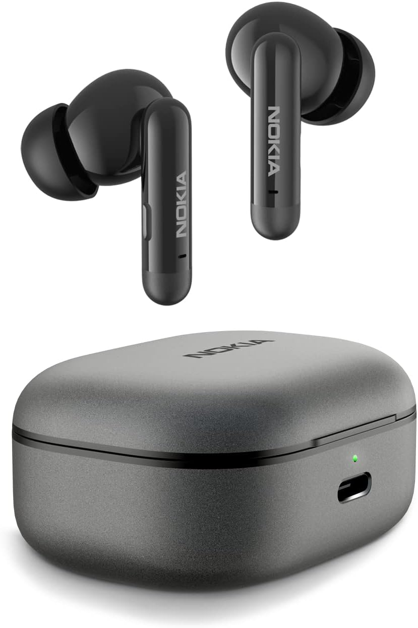 Nokia Essential True Wireless Earphones (E3511), Fully Wireless Earbuds, Bluetooth, Noise Cancellation, External Sound Capture / 25 Hours of Music Playback, Instant Connection, Hands-Free Calling image number 3