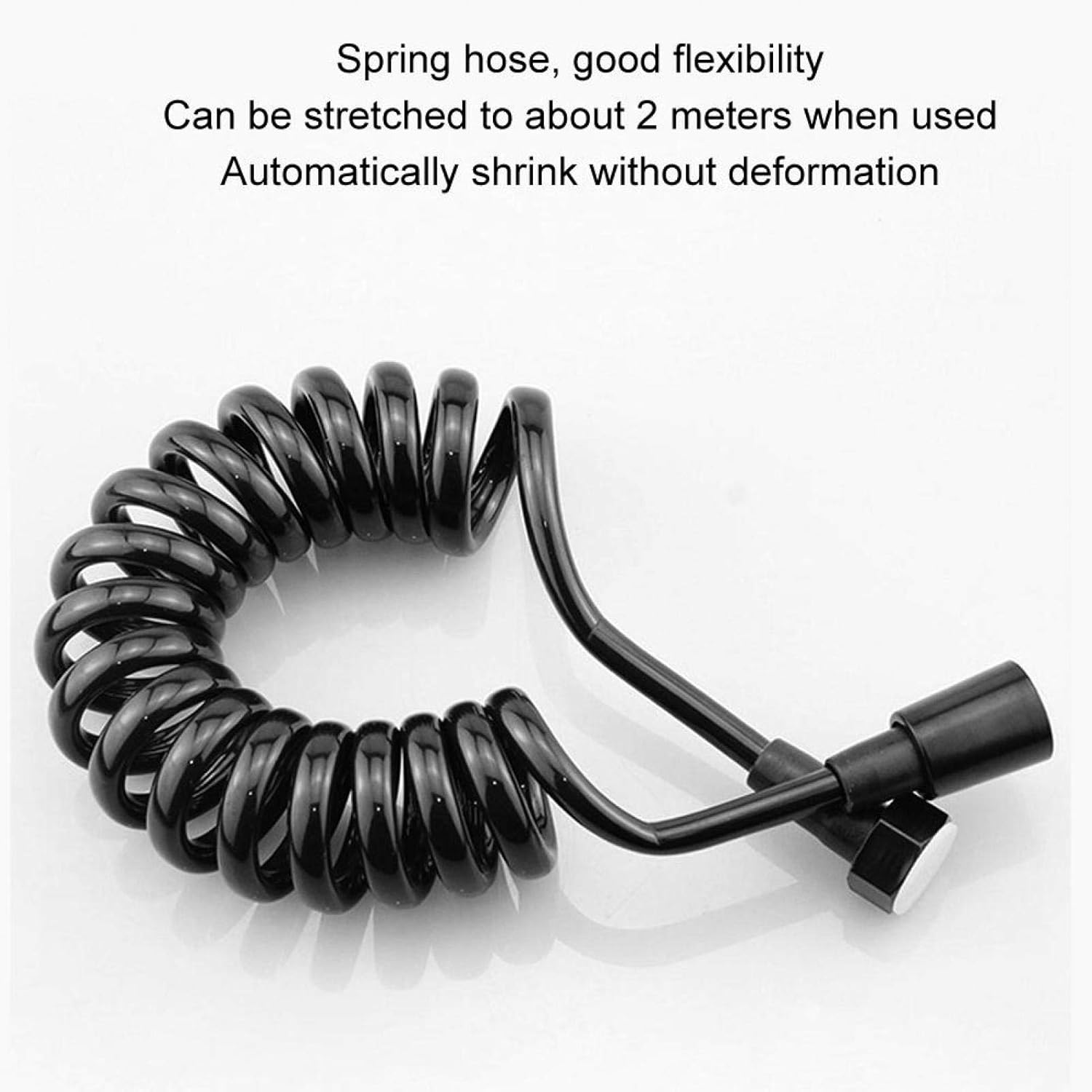 Shower Hose with Copper Cap - PU and Copper Bidet Hose for Bathroom image number 3