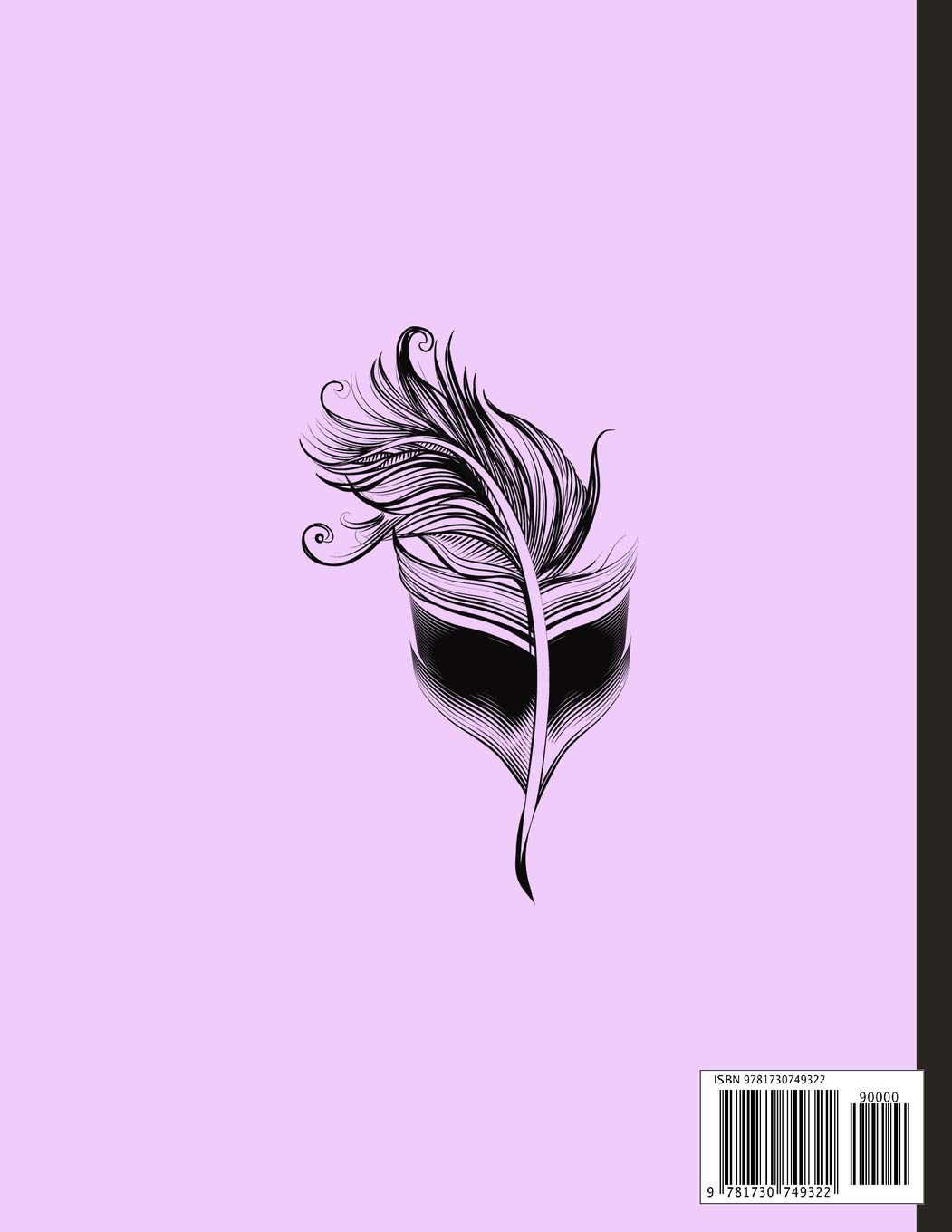 Boho Feather Quill - Lavender Purple: 2019 Schedule Planner and Organizer / Weekly Calendar