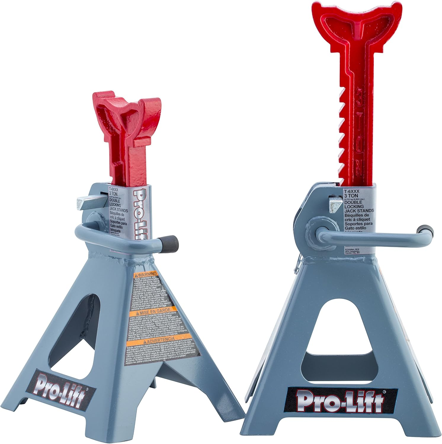 Pro-Lift T-6903D Double Pin Jack Stands - 3 Ton image number 4