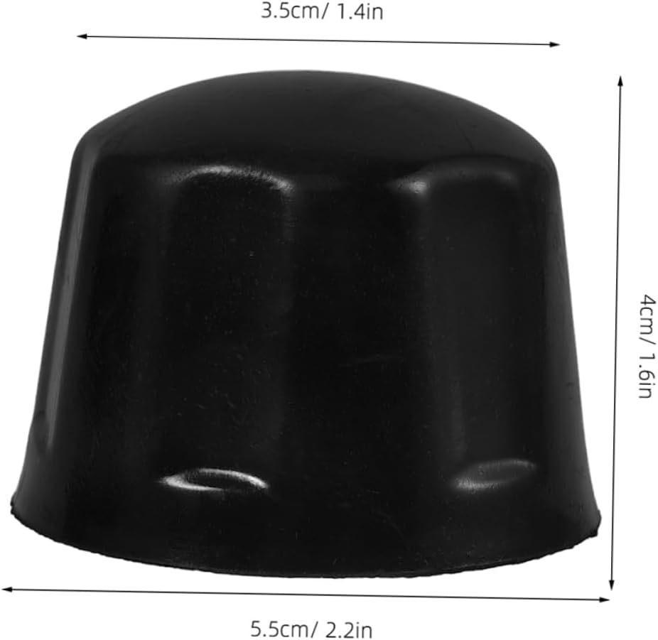 Generic Rubber Wheel Hub Caps 16 Wheel Covers Set of 4 for ATV ATV Go Kart 110Cc 250Cc Replacement Rim Hub Cap Rustproof Weatherproof image number 4