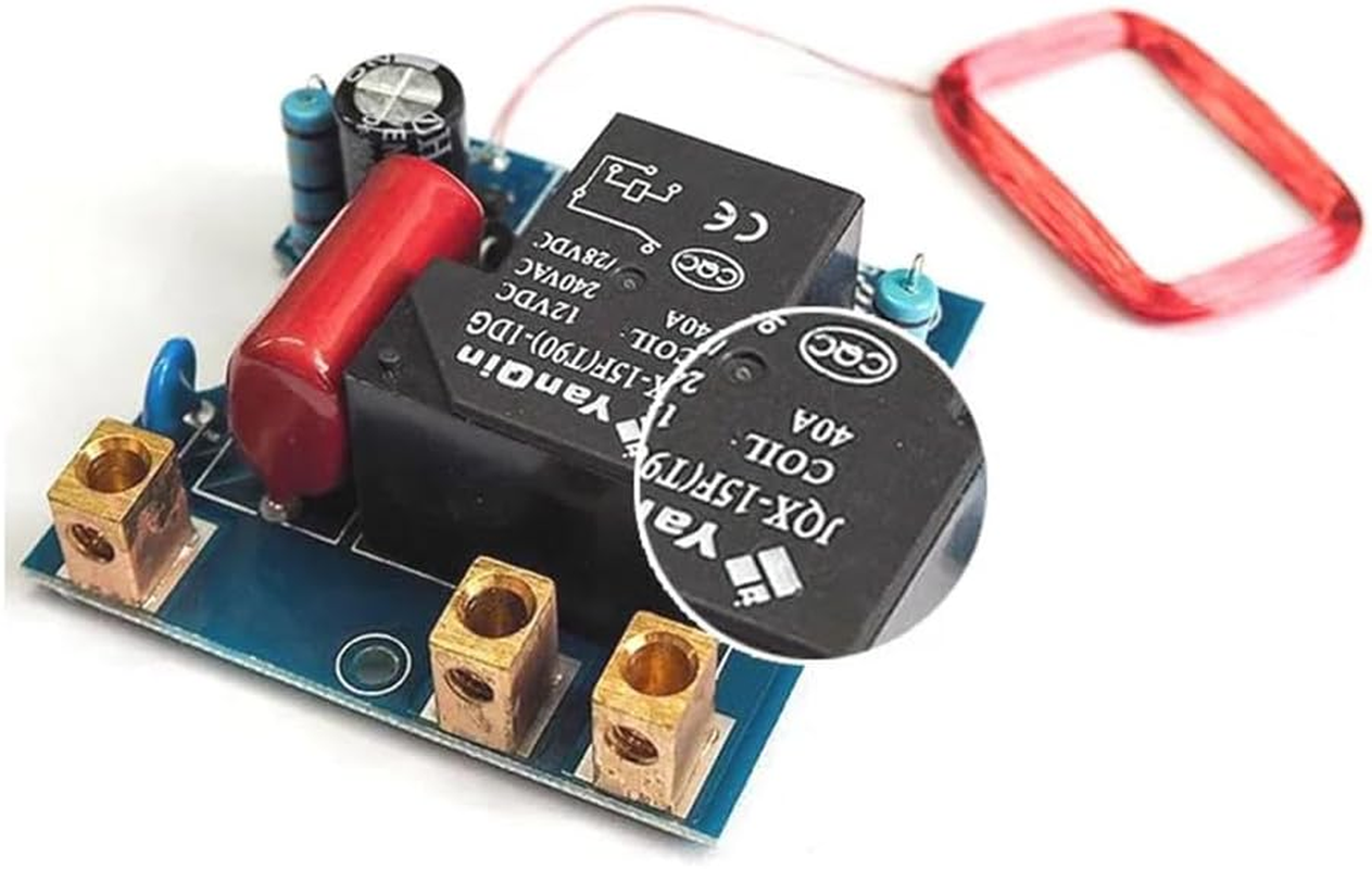 Hepzest Hotel Power Switch Delayed Power off Energy-Saving Induction Card Three-Wire Induction 40A Low Frequency 220V image number 3