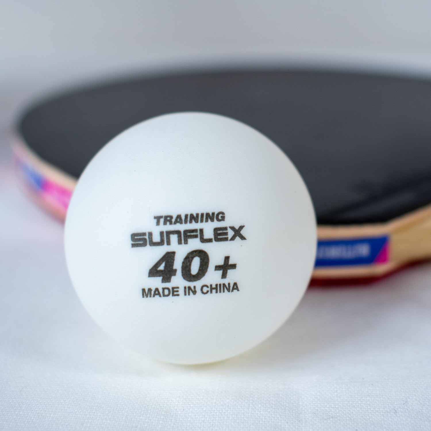 Training 40+ Table Tennis Balls (Pack of 6), White, Plastic Table Tennis Balls for Multi-Ball Training & Serving Practice image number 5