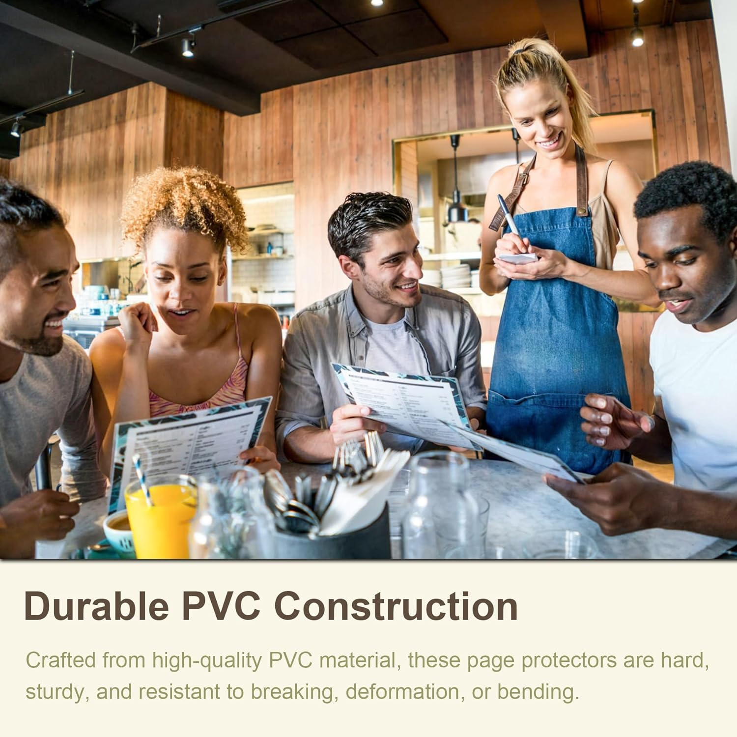 12 Pcs 8.5 X 11'' Rigid Print Protectors, Clear Rigid Top Loaders Plastic Paper Page Protectors, Clear Plastic Page Protectors for Photos and Documents image number 3