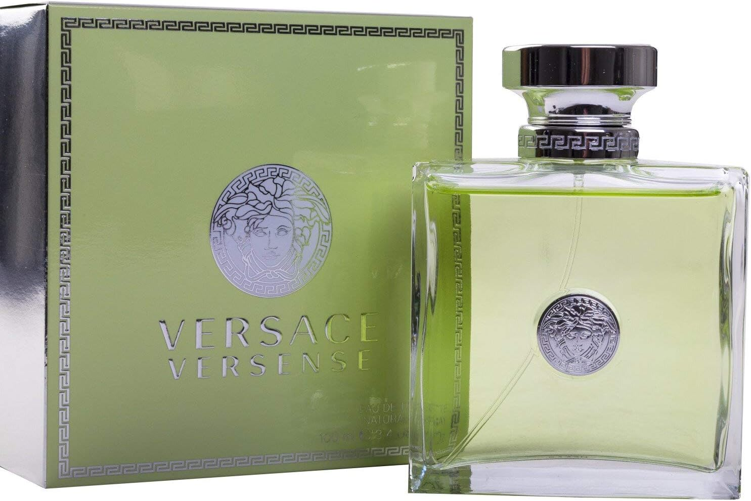 Versace Versense Women&acirc;&euro;S Eau De Toilette 3.4 Fl. Oz. Natural Spray - 3.4 Oz - Grass Green image number 1