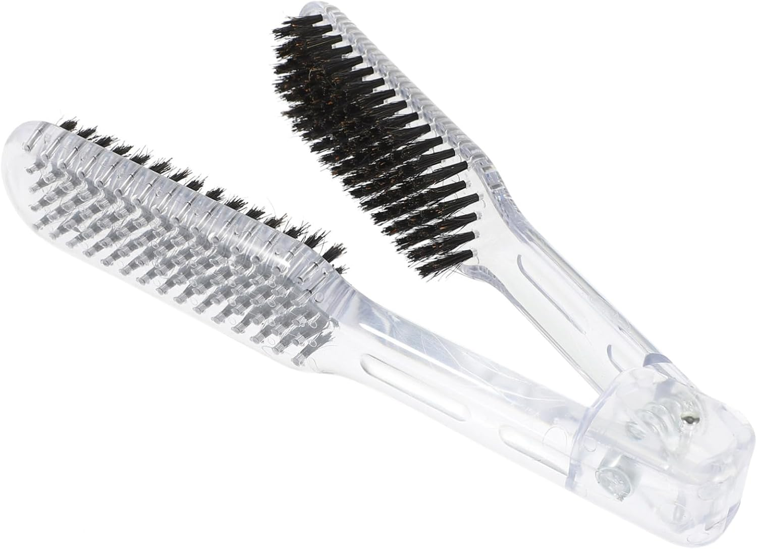 CANIGHT Double Sided Hair Straightening Comb Smoothing Brush for Women Hair Straightener Comb image number 3