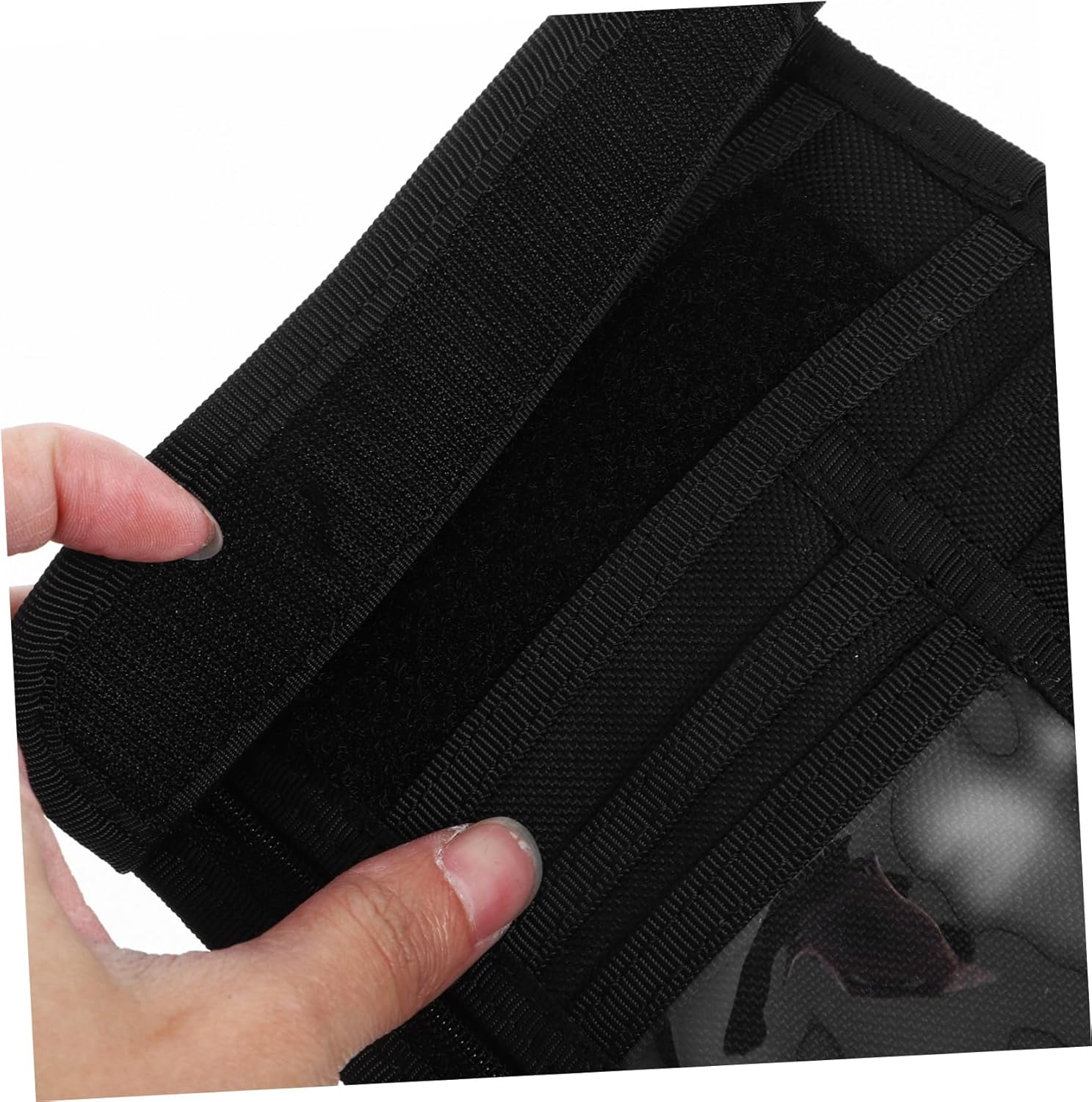 HOUDERCO Travel Passport Holder Pouch with Lanyard Compact Wallet for Cards Cash for Hiking Fishing Cycling Versatile Neck Wallet for Outdoor Activities image number 4