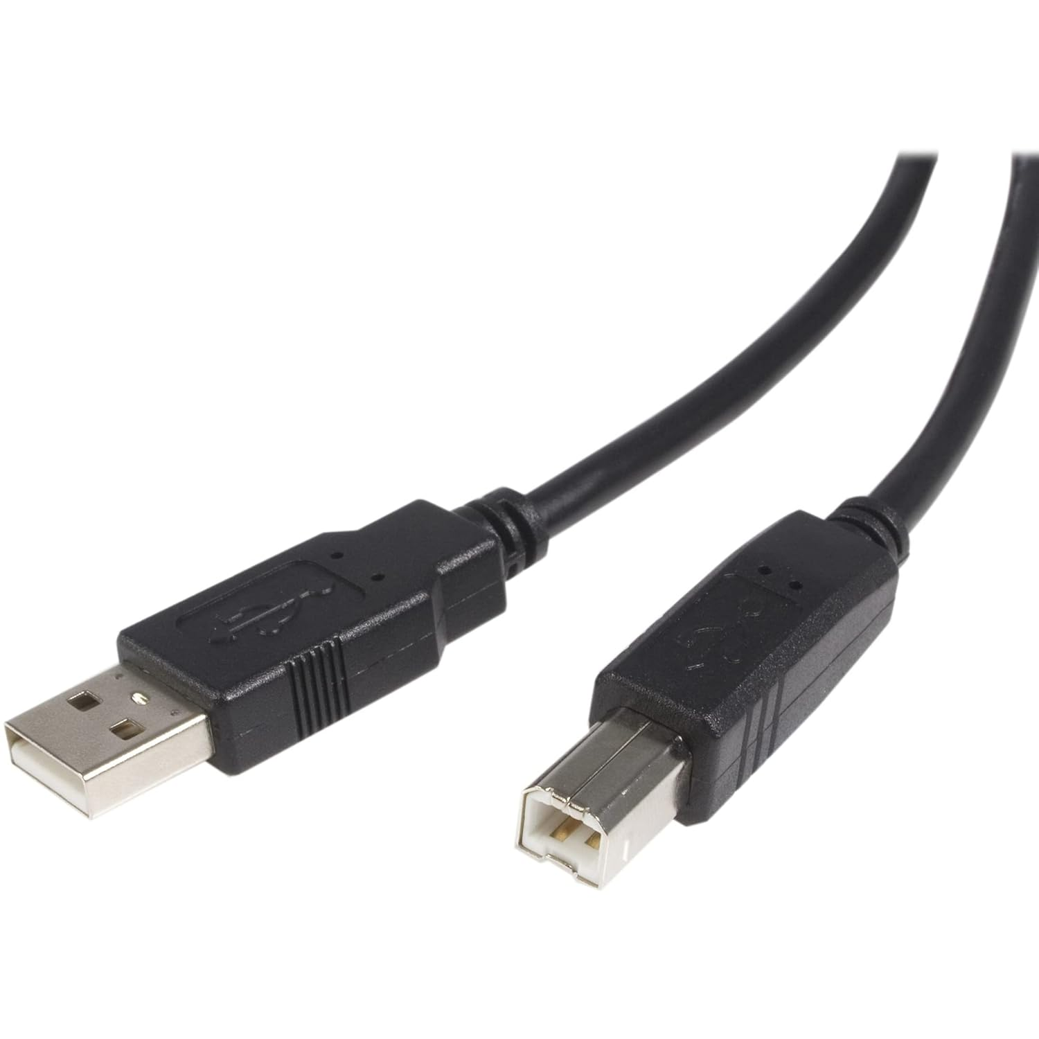 Startech.Com 1M Certified Superspeed USB 3.0 a to B Cable Cord - Black (USB3CAB1M), 3 Feet