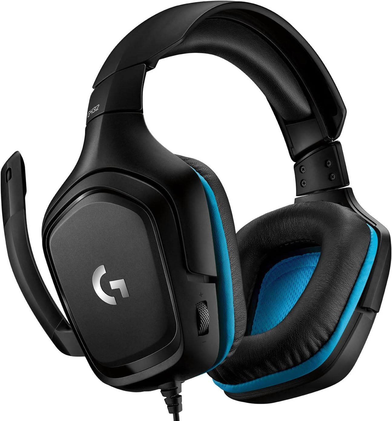 Logitech G432 Wired Gaming Headset, 7.1 Surround Sound, DTS Headphone:X 2.0, 50 Mm Audio Drivers, USB and 3.5 Mm Audio Jack, Flip-To-Mute Mic, Lightweight, Pc/Mac/Xbox One/Ps4/Nintendo Switch - Black image number 6