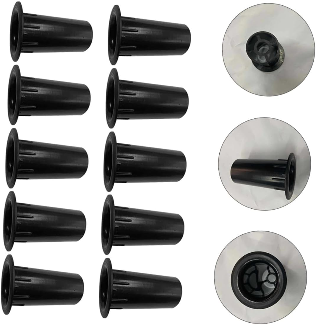 UPKOCH 20Pcs Plastic Woofer Box Port Tube Speaker Air Outlet for Speaker Port Bass Reflex Tube Replacement image number 5