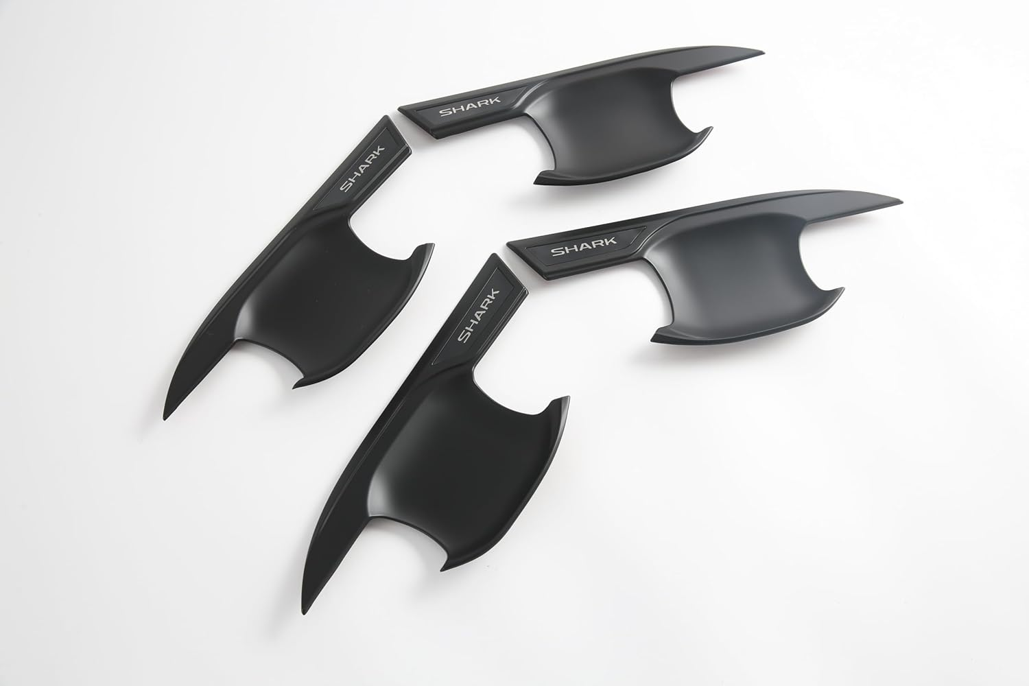 Exterior Door Handle Cover Trim Decoration Protection Car Accessories for BYD Shark 6 2025 (Bright Black)