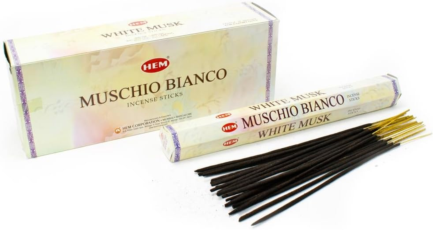 Hem White Musk Agarbatti 6Hx X 12