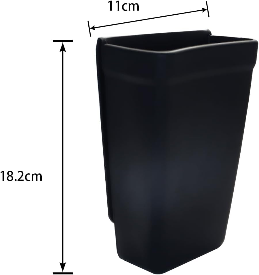 Enwye Heat Resistant Silicone Pouch Protective for Hair Straightener, Soft Washable Silicone Flat Iron Case Holder for Various Household Items (Black) image number 1