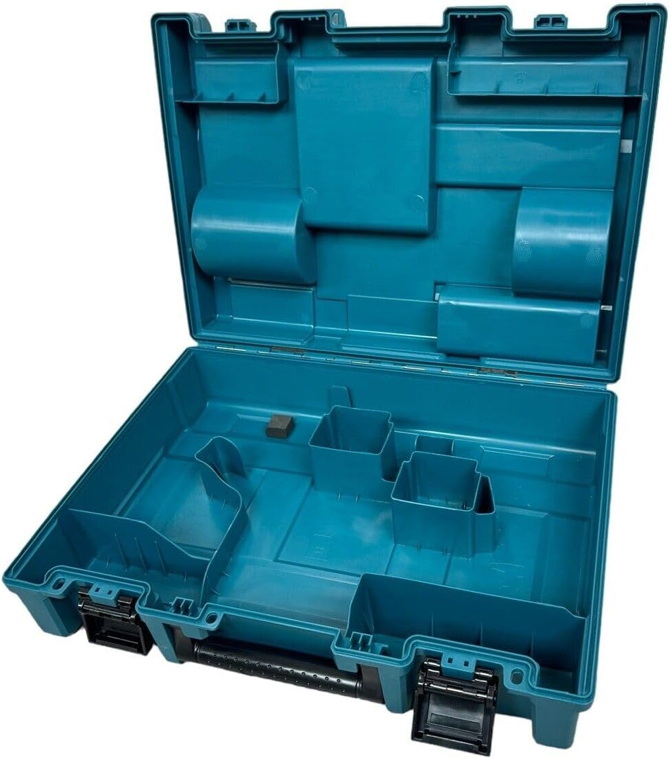 Makita 821524-1 Plastic Carry Case for 18V Combi Drill and Impact Driver DHP481, 482, 484, 485, 486, 489 & DTD172, 171, 153, 154, 152 image number 1