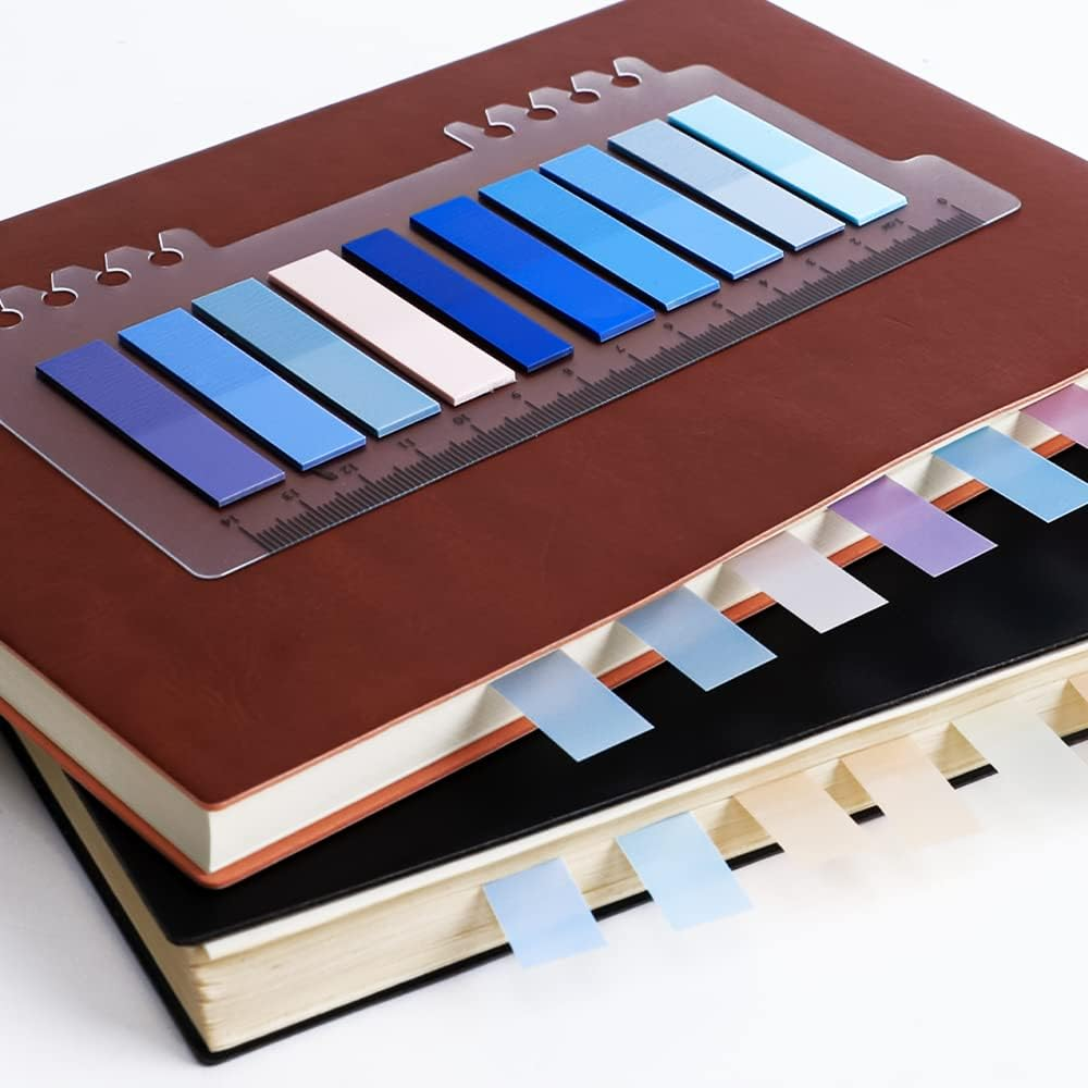 1600 PCS Sticky Index Tabs, Annotation Book Markers Tabs, Tabs for Annotating Books Supplies, Writable Page Notes, Morandi Aesthetic Sticky Tabs for Reading File Classify Page Marking