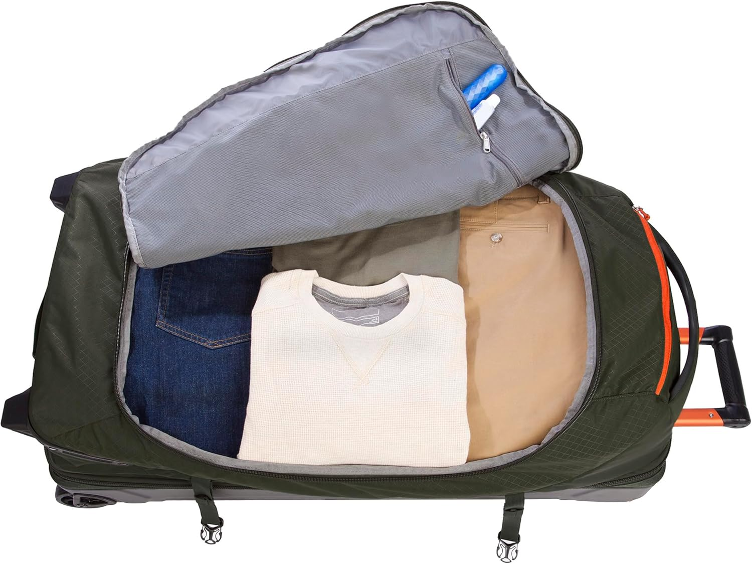 Eddie Bauer Expedition Duffel Bag 2.0 - Made from Rugged Polycarbonate and Nylon