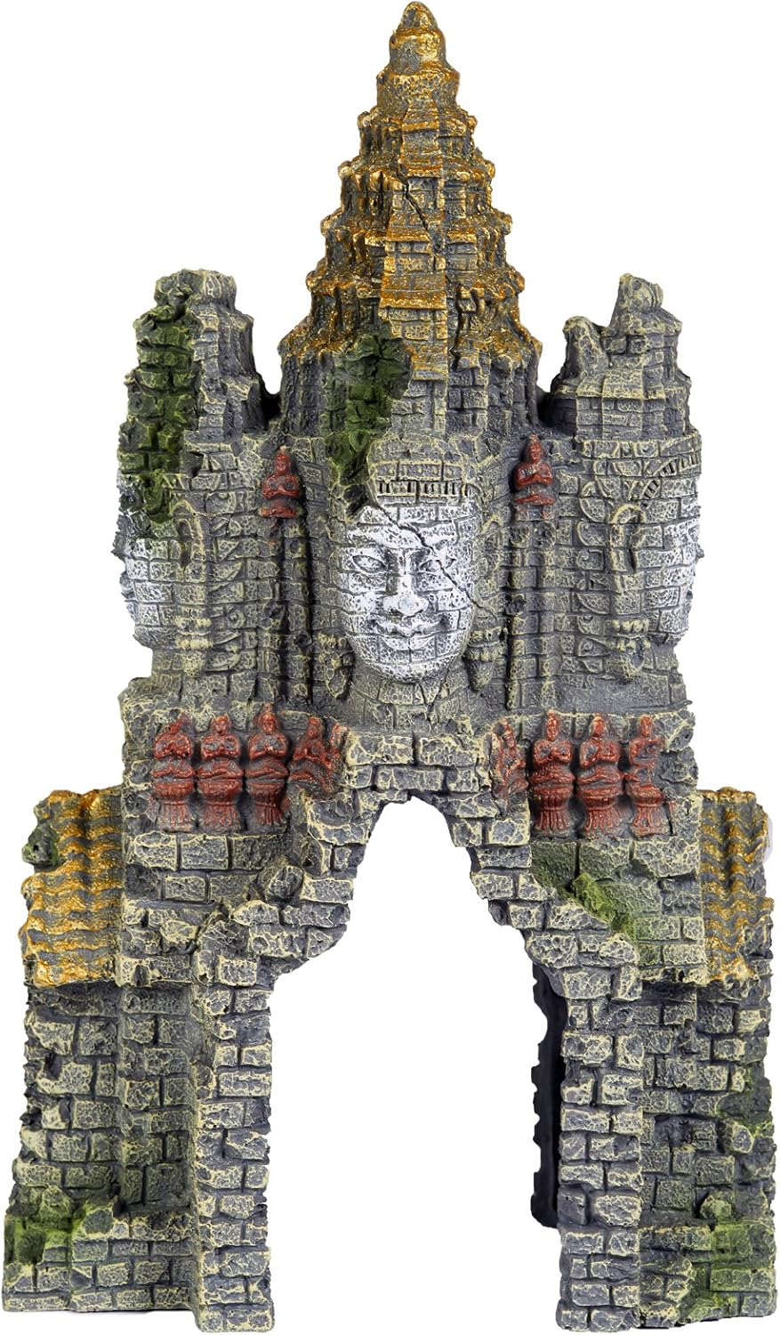 Pet Tings Ancient Oriental Arch Aquatic Ornament - Aquarium Decoration - Vivarium Decoration image number 2