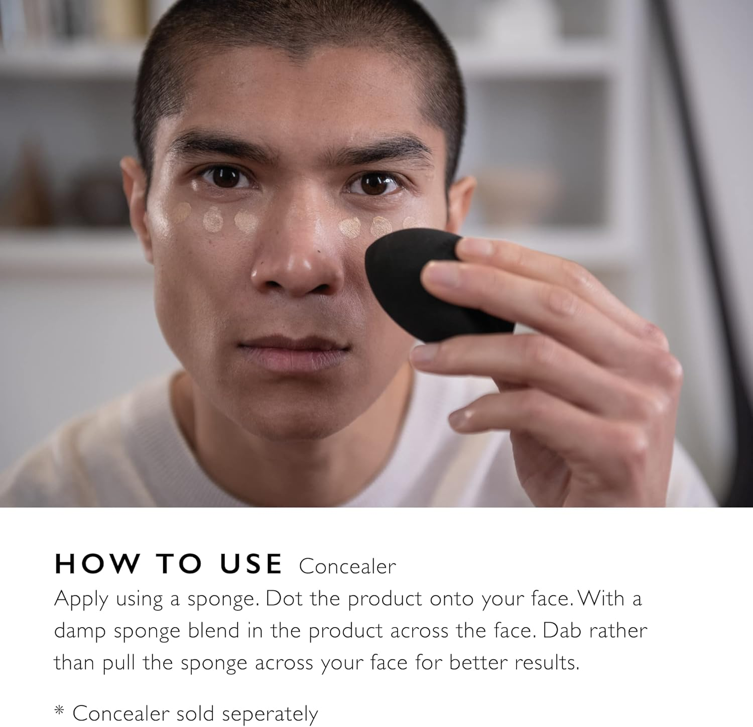War Paint Mens Makeup Sponge image number 3