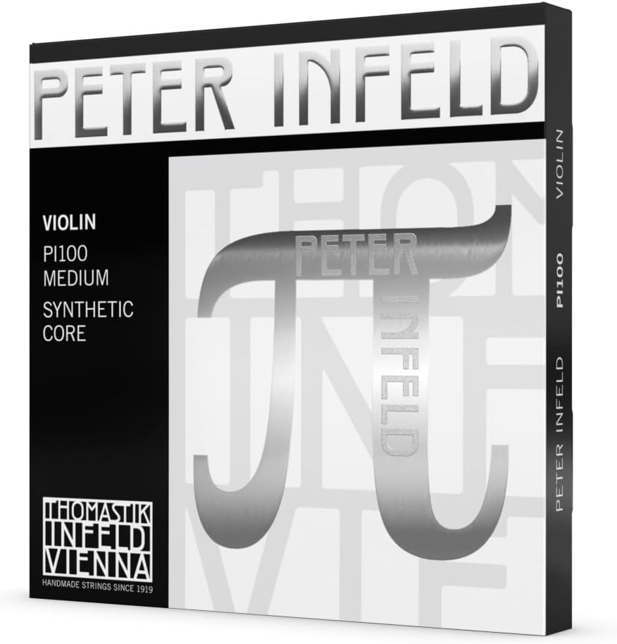 Thomastik 634526 Violin Strings Synthetic Core Peter Infeld Set 4/4 E Tin
