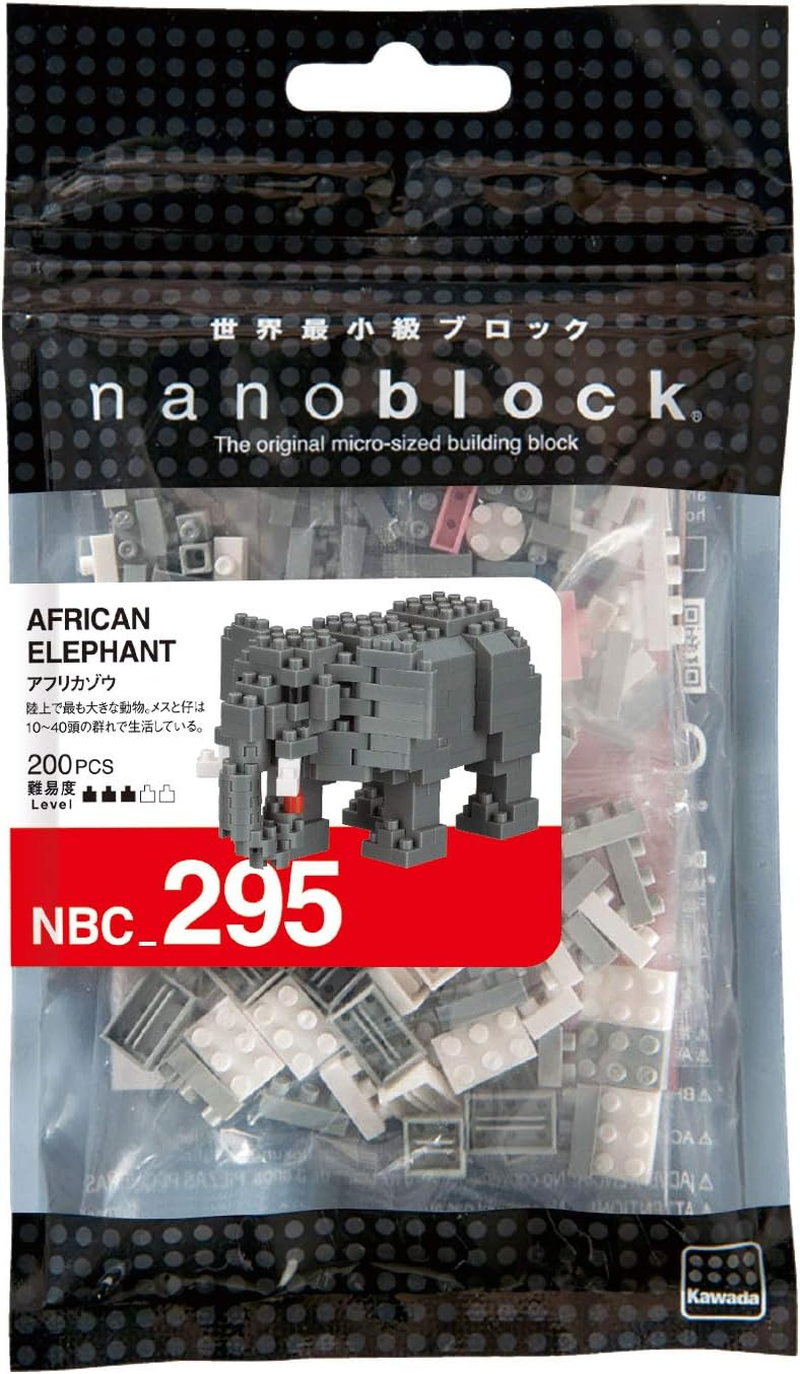Nanoblock African Elephant NBC_295