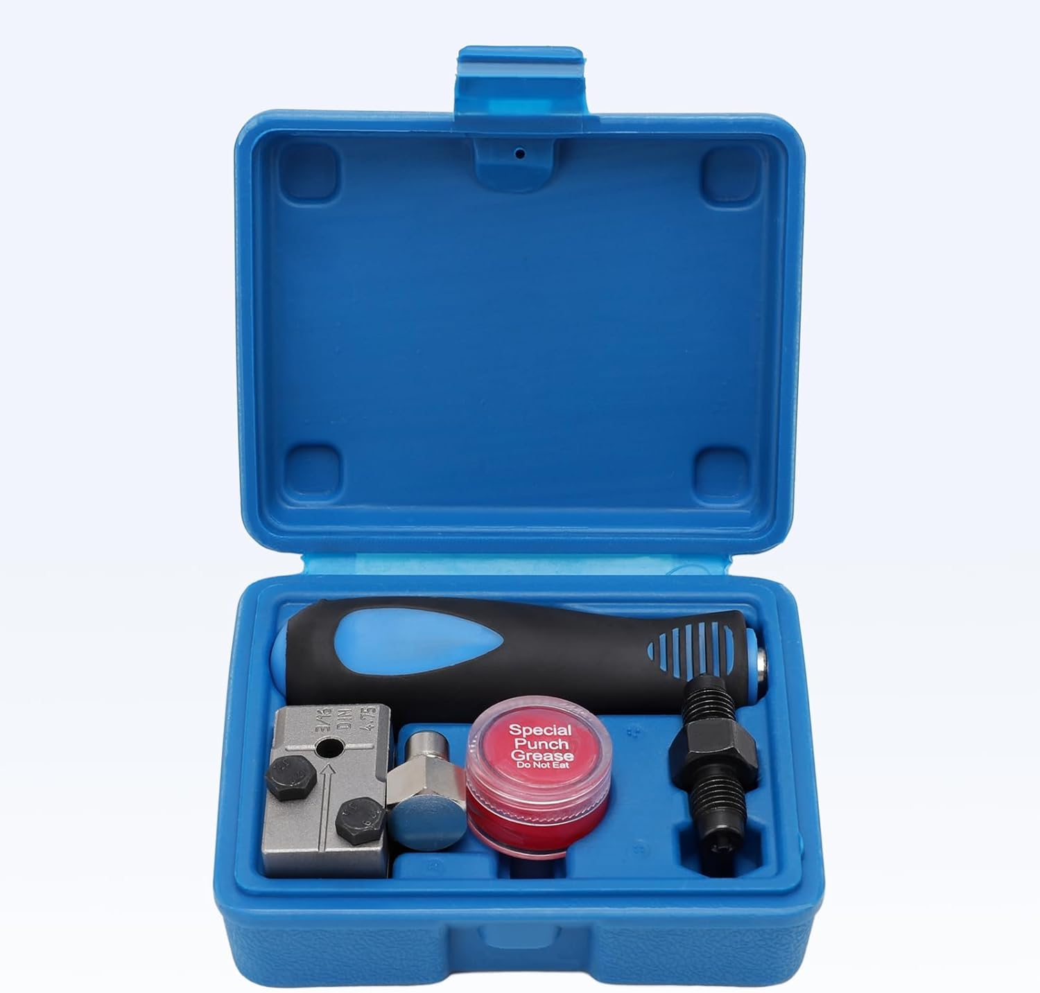 WODHMIEY 3/16In Double Flaring Tool, Metal Handheld Brake Line Double Flare Tool, for Motorcycle Automotive Truck image number 1