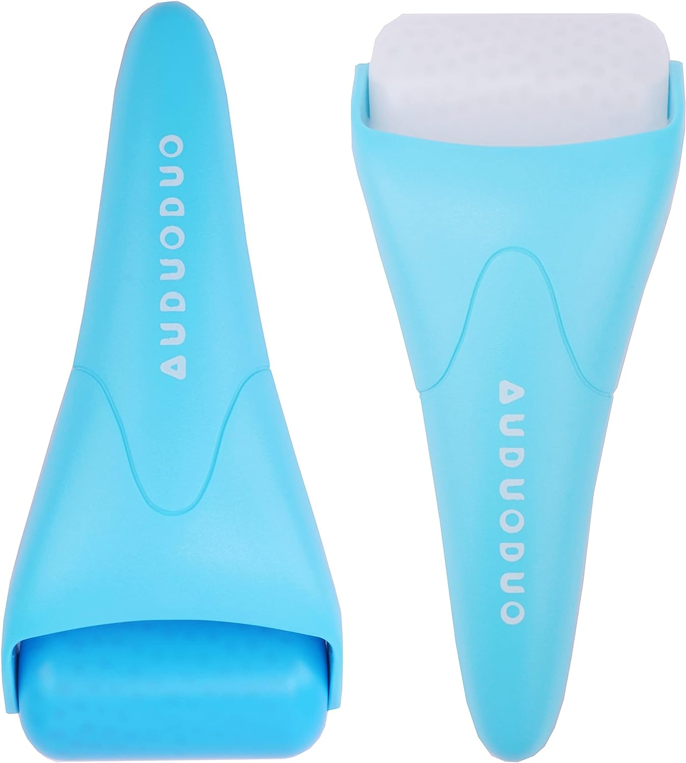 Ice Roller, Two Rollers Set, Big Size, Blue and White, Long Lasting Cold Treatment for Eye, Face and Body image number 2