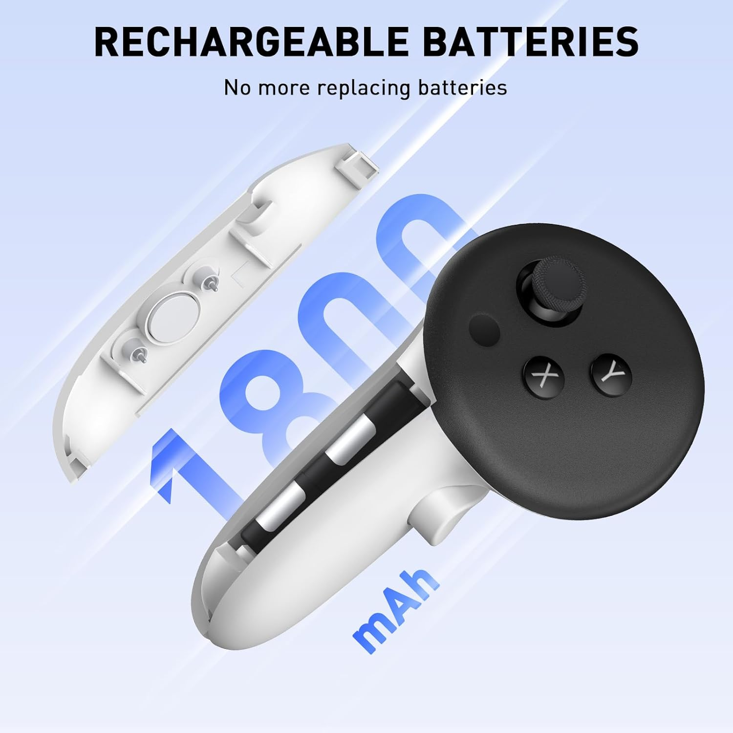 PRISMXR Carina D1 Quest 3 Charging Dock - USB-C, Wei&szlig; image number 4