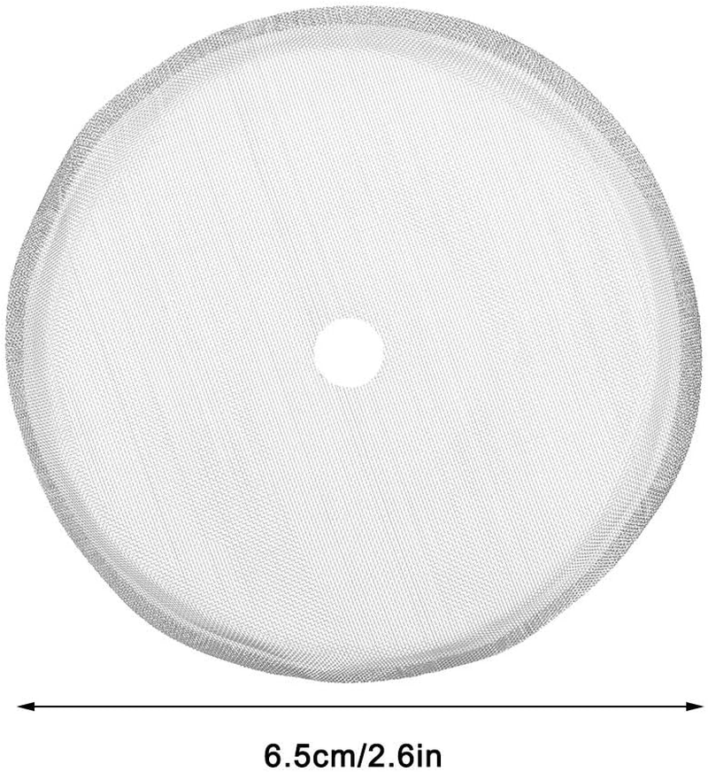 5Pcs 80 Mesh French Press Filter Stainless Steel Filter Screen Replacement for 350Ml French Press Coffee Maker image number 5