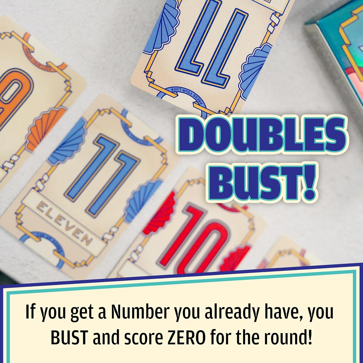 The OP | Flip 7 | the Ultimate Blend of Press Your Luck and Strategy, Fast-Paced Addictive Card Game, Quick to Learn and Easy to Teach, 3+ Players, Ages 8 & Up, 20 Minplay Time image number 2