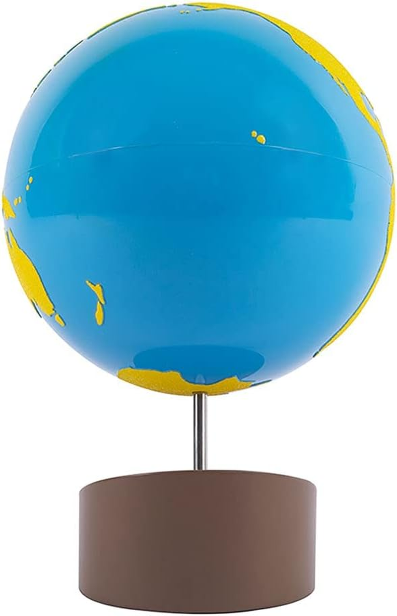 Kghios Montessori Globe of the Continents Science and Cultural Geography Materials Continental Globe and Sandpaper Globe Early Education Teaching Aids Toys image number 1