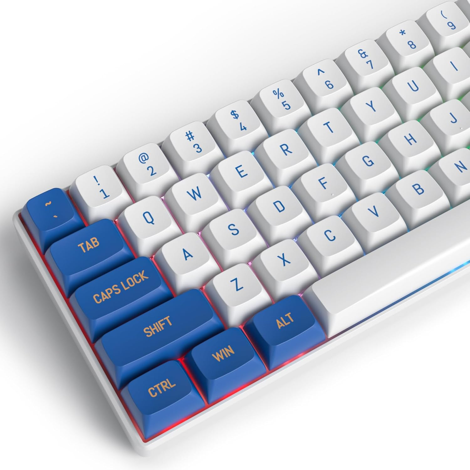 XDA PBT Key Cap, 138 Keys Dye Sublimation Coffee Cat Custome Key Cap Set for Cherry/Gatron MX Switches 60 Percent/68/61 Gaming Mechanical Keyboard