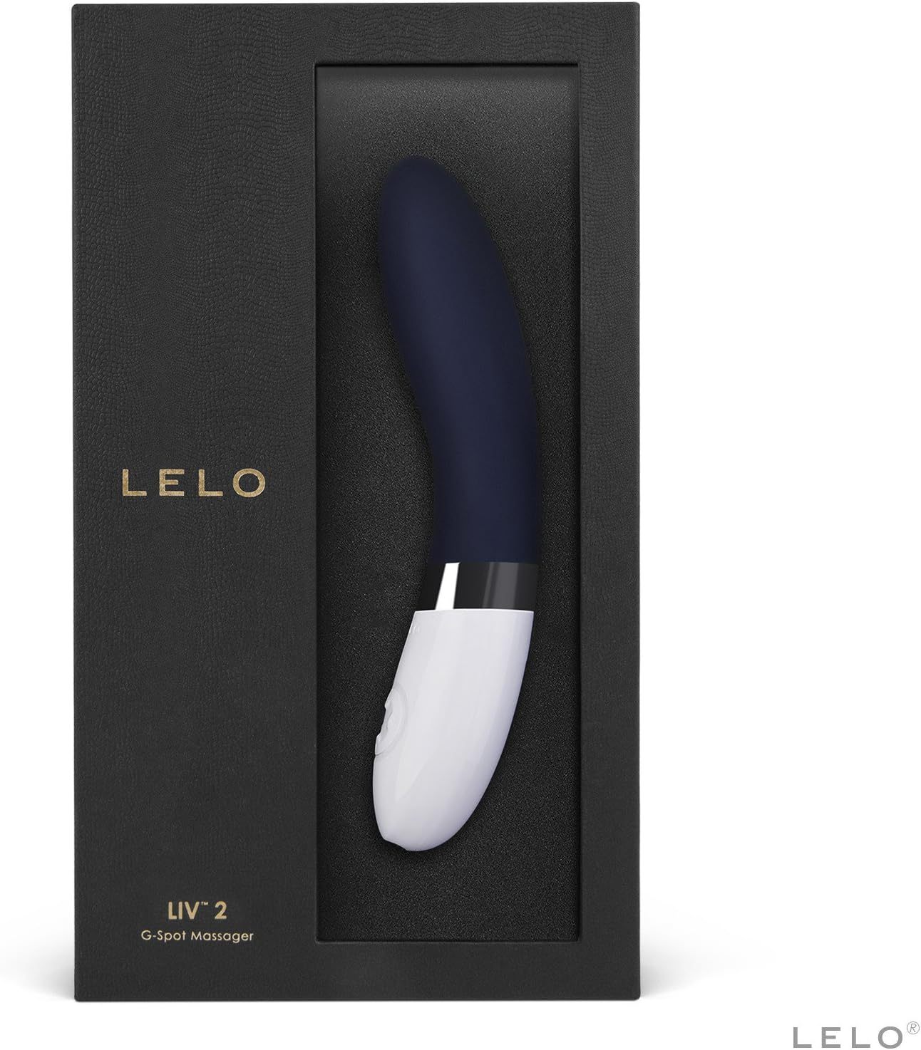 LELO LIV 2 Intimate Electric Gspot Vibrator, Vibrators with Thrilling Vibes and Medium Size to Fit Every Woman, Adult Sex Toys Women, Women Sex Toy Vibrator, G Spot Toy, Vibrators Female, Blue - Cerise image number 3