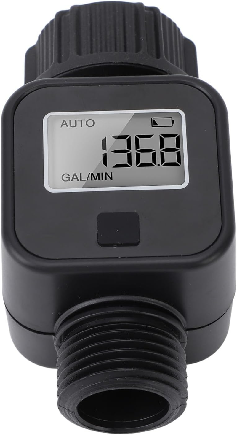 Water Meter, Water Meter with 3/4 Inch Standard Thread, for Garden Hose/ RV/ Lawn, 3 in 1 Meter for Indoor and Outdoor Use image number 3