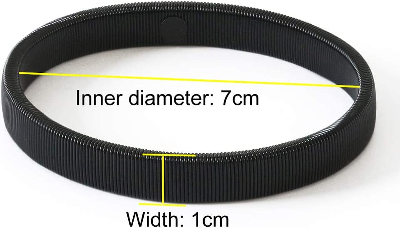 Lasenersm 6 Pieces (3 Pairs) Anti-Slip Shirt Sleeve Holders Arm Sleeve Garters Stretch Metal Armbands Arm Bands Elastic Armbands for Man Band Stretch Garters, Black Golden Silver image number 5