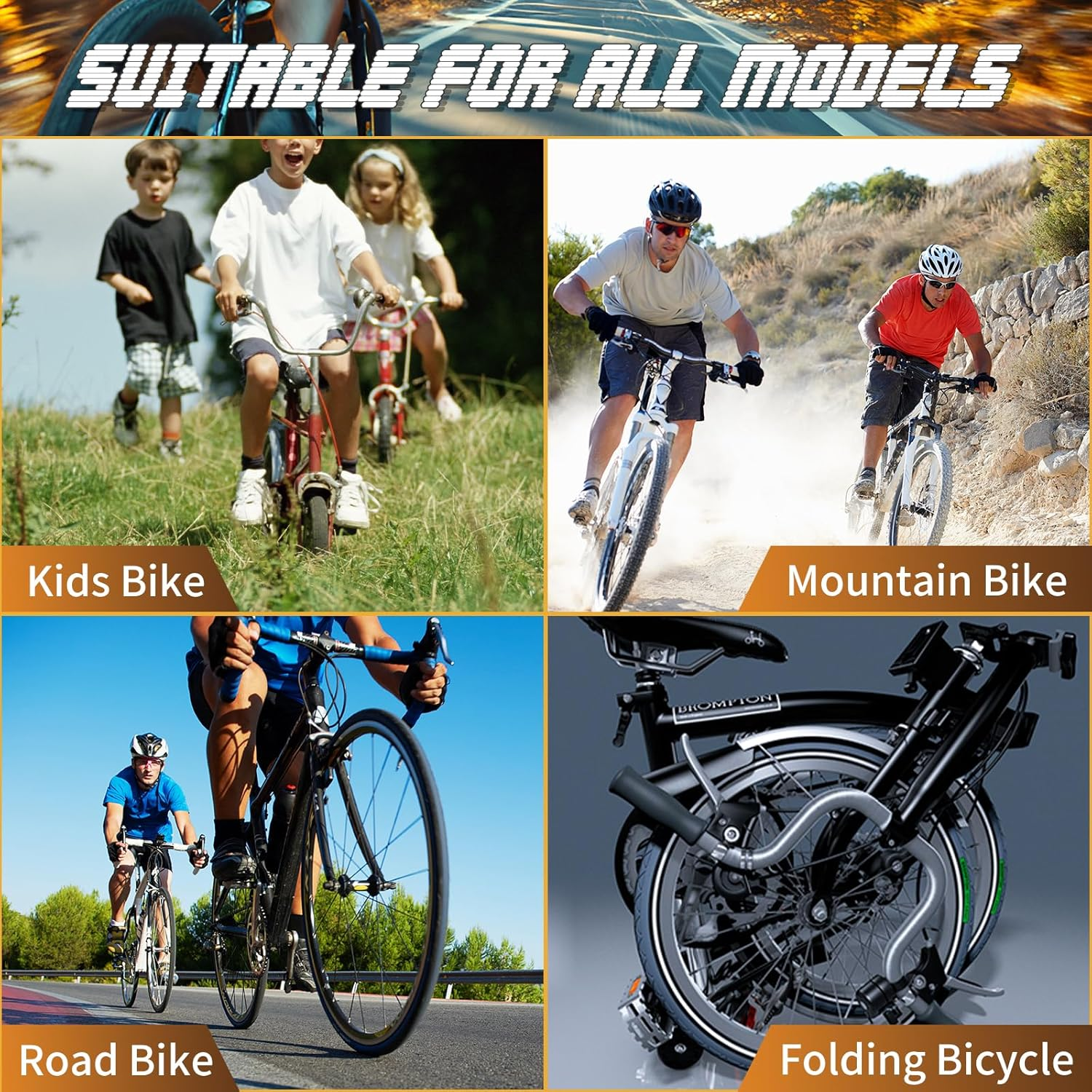 PYBTOOL Bike Storage Rack, Garage Bike Rack Wall Mount, 6 Bike Racks and 6 Helmets Hooks, Max Capacity 600Lbs, 64-Inch image number 5