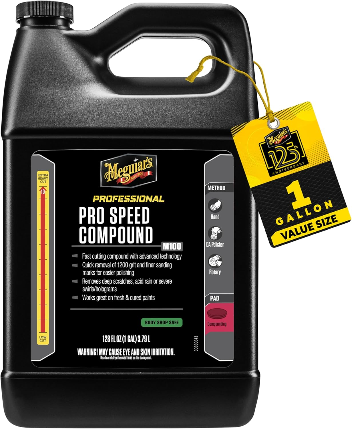 Meguiar'S M100 Mirror Glaze Pro Speed Compound - 32 Oz. image number 4