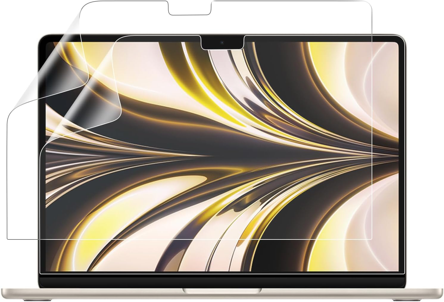 T Tersely 2-Pack Matte PET Screen Protector for Macbook Air 13.6-Inch (2022/2024, M2/M3)