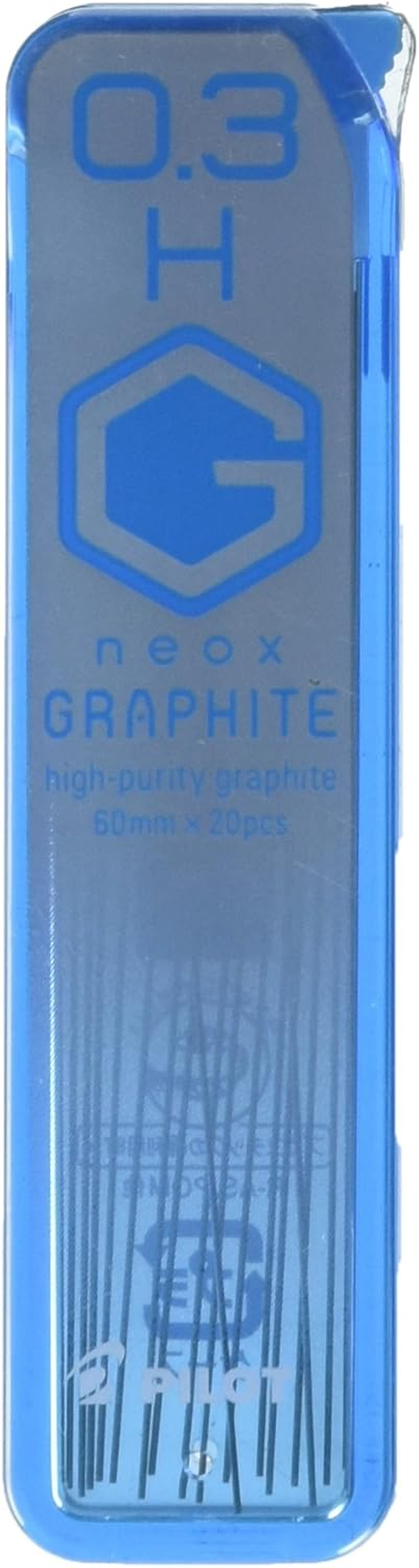 Pilot G Neox B Grade Graphite Mechanical Pencil Lead Refills, 0.3 Mm Lead Size image number 3