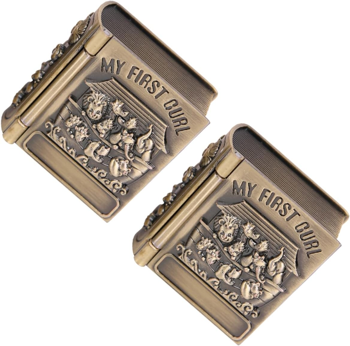 1 Pair Fetal Hair Holder Tooth Keepsake Box Treasure Organizer for Memories for Birthdays Holidays Unique Design for Storing image number 3