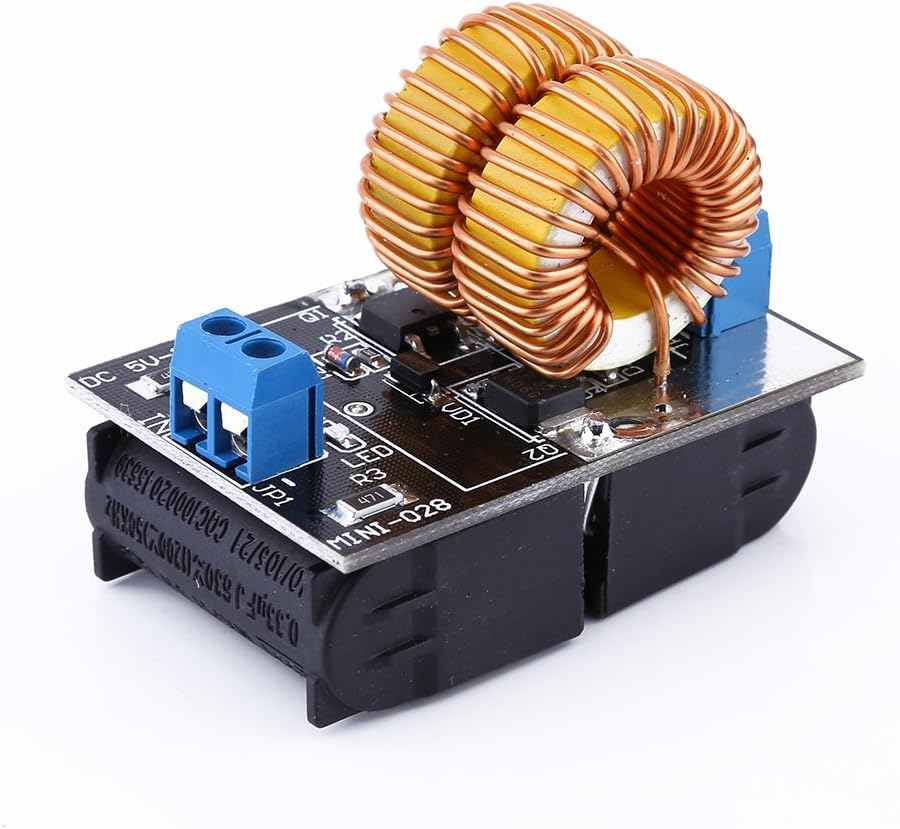 Yosoo 5V-12V ZVS Low Voltage Induction Heating Power Supply Module with Coil image number 4
