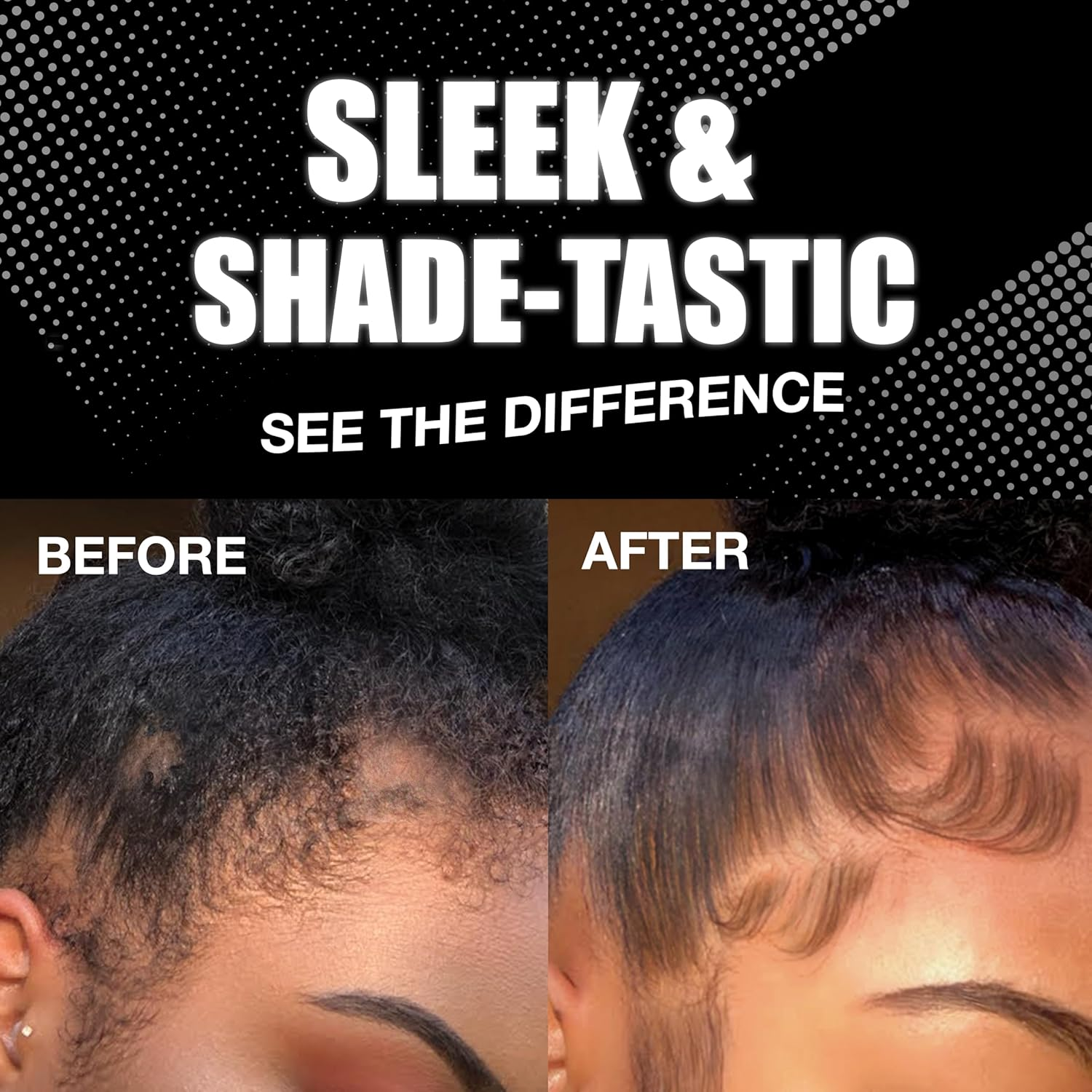 EBIN NEW YORK 24 Hour Colored Sleek Stick, Dark Brown, 3Pack (0.53Oz Each) - Covers Gray Roots, No Flaking, No Residue, Strong Hold for All Hair Types - White image number 4