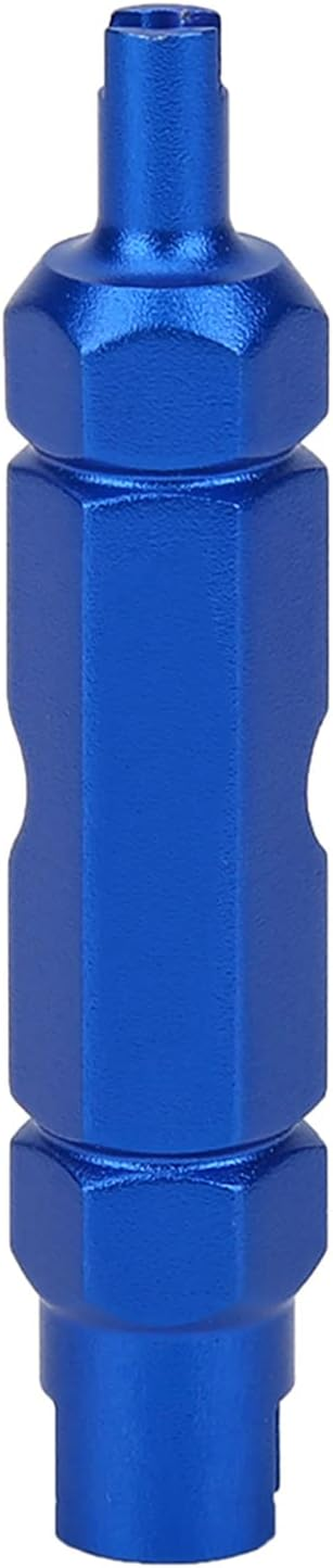 Multi-Function Tire Valve Remove Tool for Presta and Schrader, Handy Cycling Accessory for Tubeless Enthusiasts, Solid Aluminum Alloy Blue 1Pc image number 4